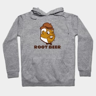 Graf Root Beer Vintage Soda Pop Bottle Cap Hoodie